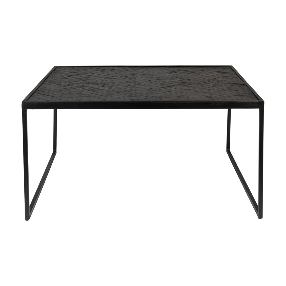 Product photograph of Olivia S Nordic Living Collection Parkes Square Coffee Table In Black from Olivia's