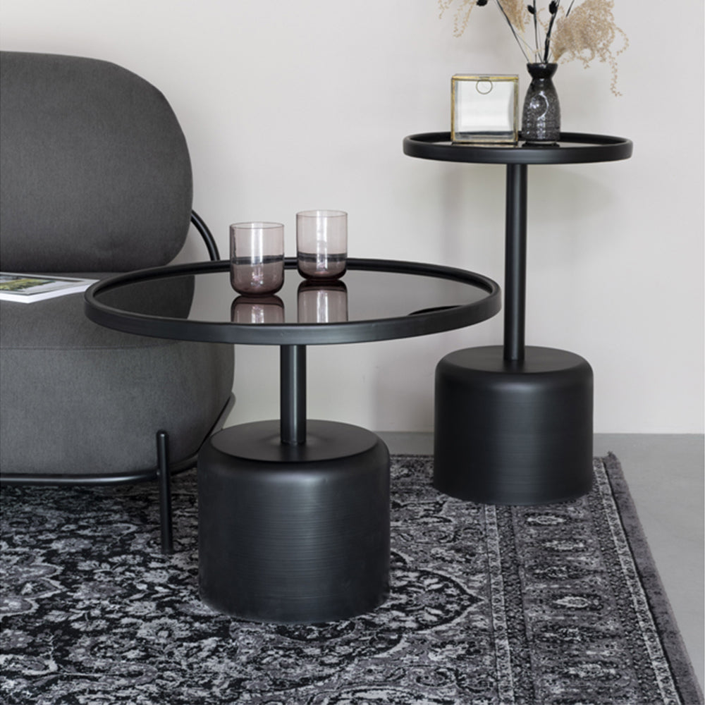 Product photograph of Olivia S Nordic Living Collection - Jena Coffee Table In Black from Olivia's.