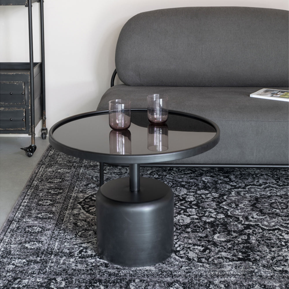 Product photograph of Olivia S Nordic Living Collection - Jena Coffee Table In Black from Olivia's.