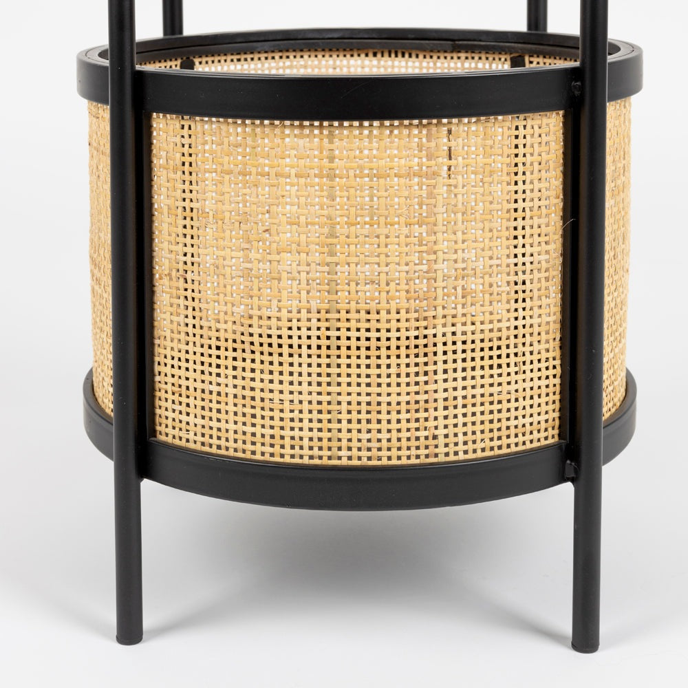 Product photograph of Olivia S Nordic Living Collection Maki Side Table In Black from Olivia's.