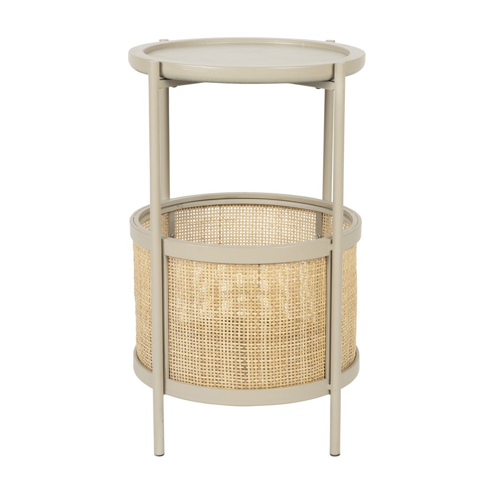 Olivias Nordic Living Collection Maki Side Table In Sand