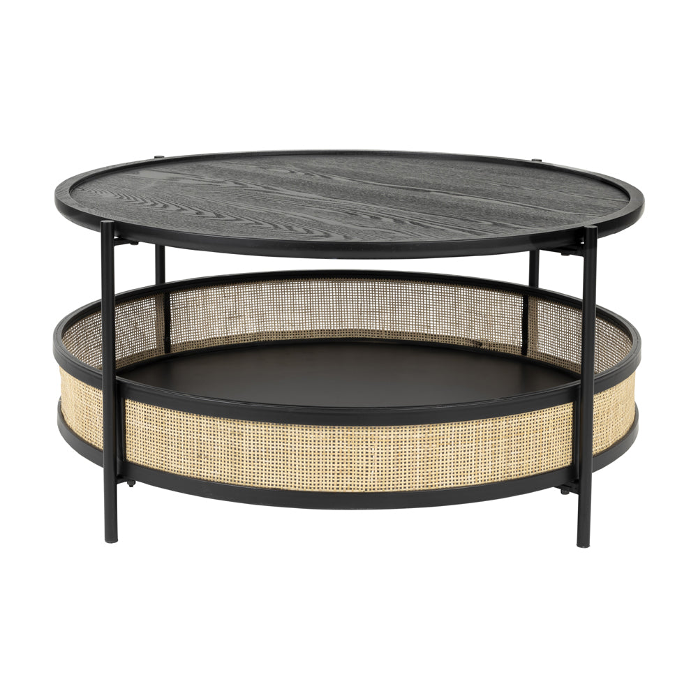Olivias Nordic Living Collection Maki Coffee Table In Black