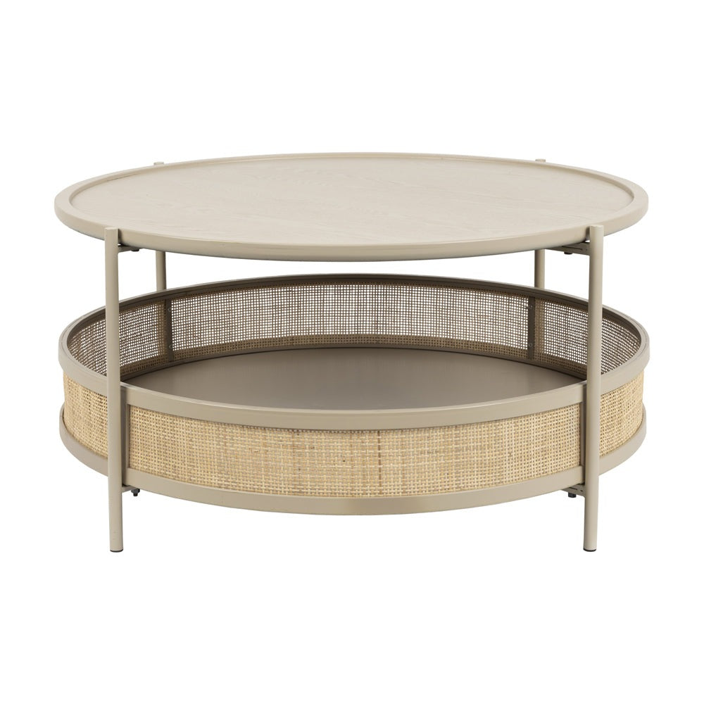 Olivias Nordic Living Collection Maki Coffee Table In Sand