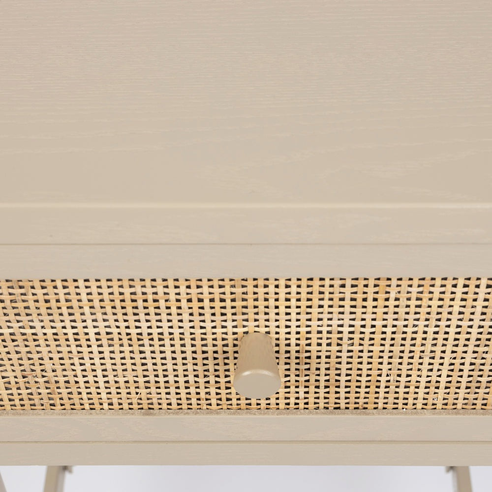 Product photograph of Olivia S Nordic Living Collection Maya Side Table In Beige from Olivia's.