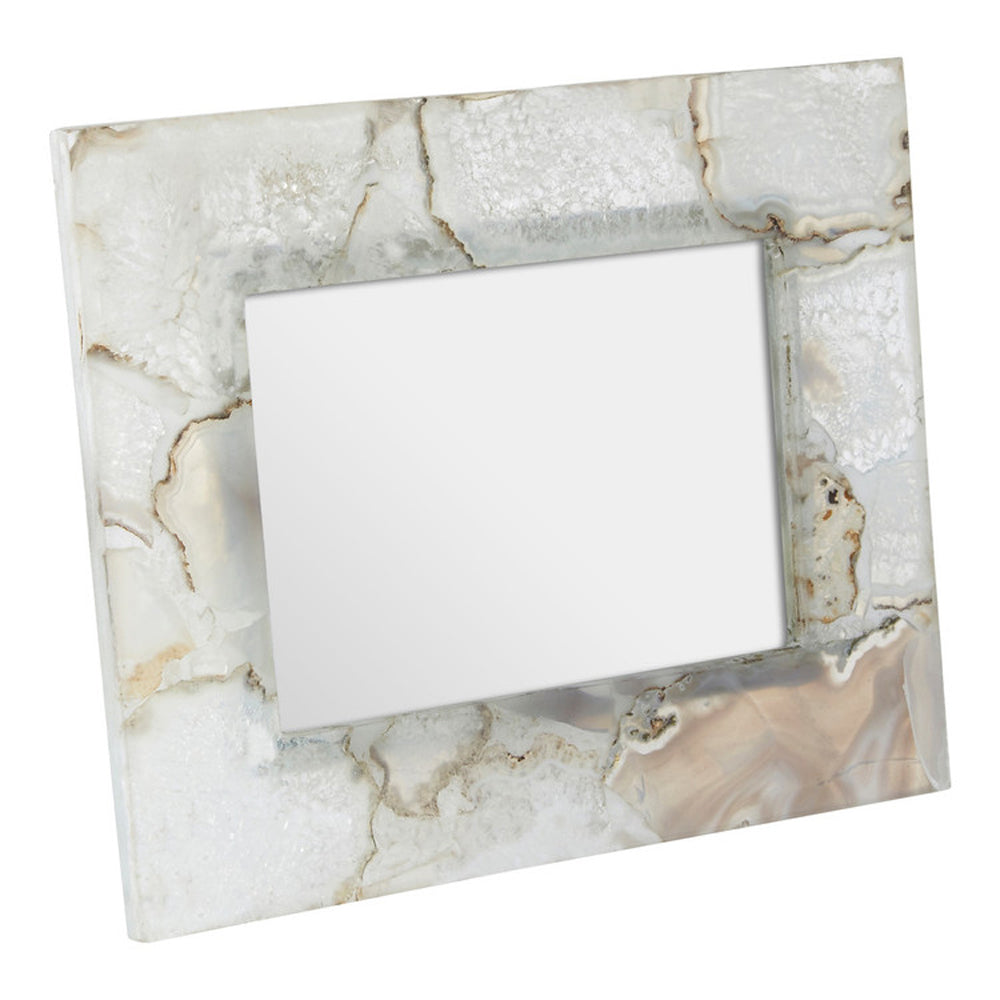 Product photograph of Olivia S Boutique Hotel Collection - White Agate Frame 5x7 from Olivia's.