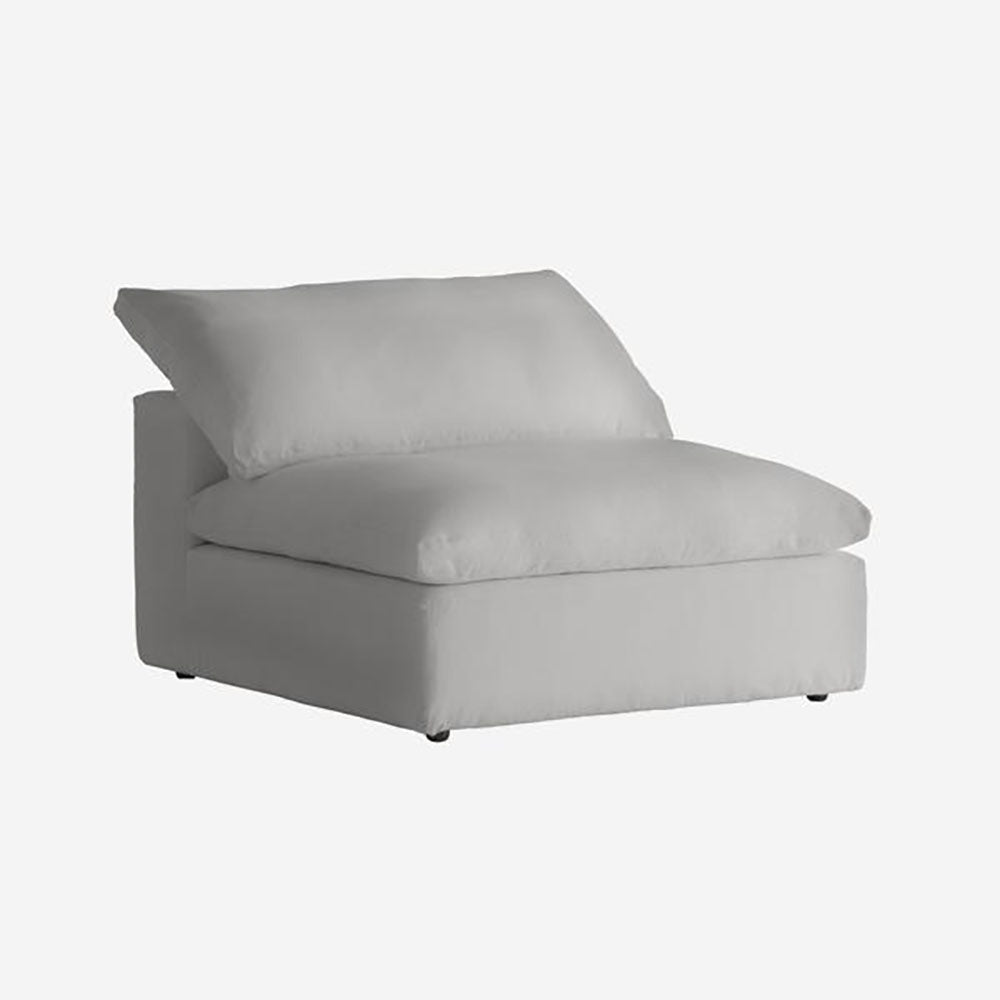 Product photograph of Andrew Martin Truman Junior Sectional Sofa White Corner from Olivia's.