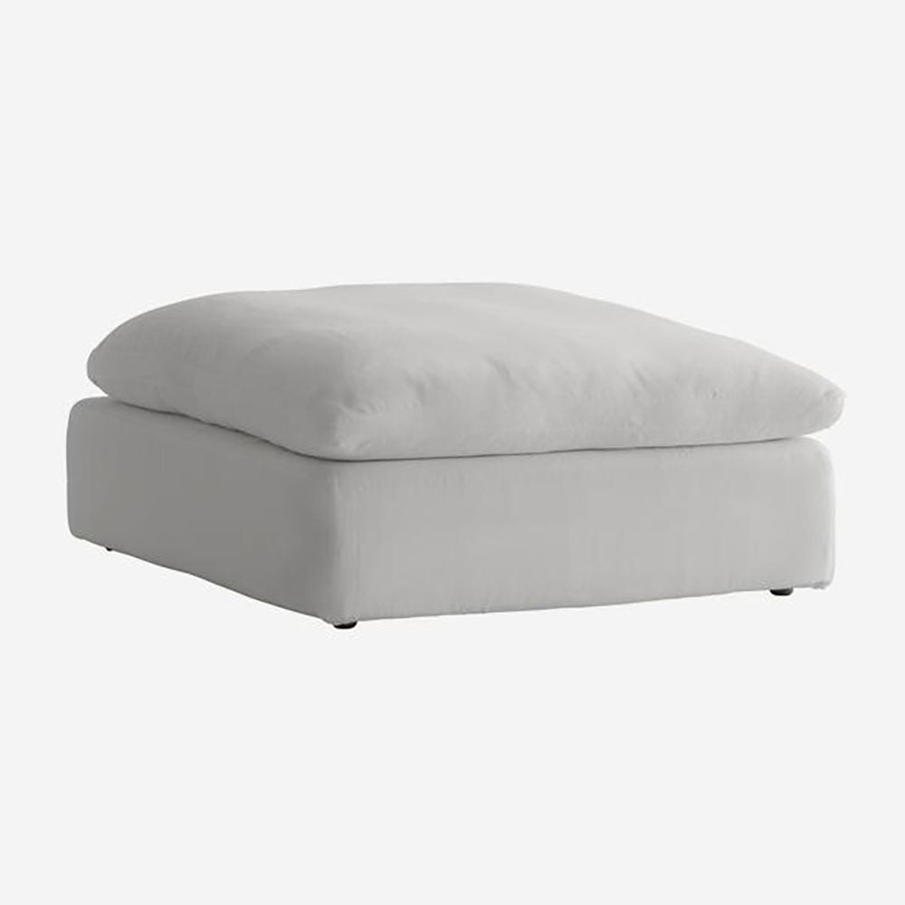 Product photograph of Andrew Martin Truman Junior Sectional Sofa White Footstool from Olivia's.
