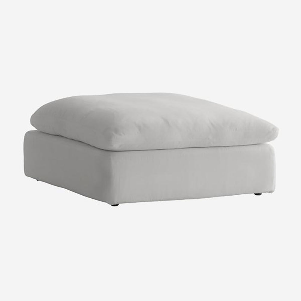 Product photograph of Andrew Martin Truman Sectional Sofa White Footstool from Olivia's.
