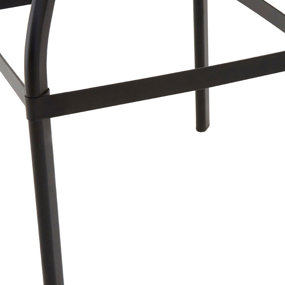 Product photograph of Olivia S Soft Industrial Collection - Iron Foundry Ash Bar Stool from Olivia's.