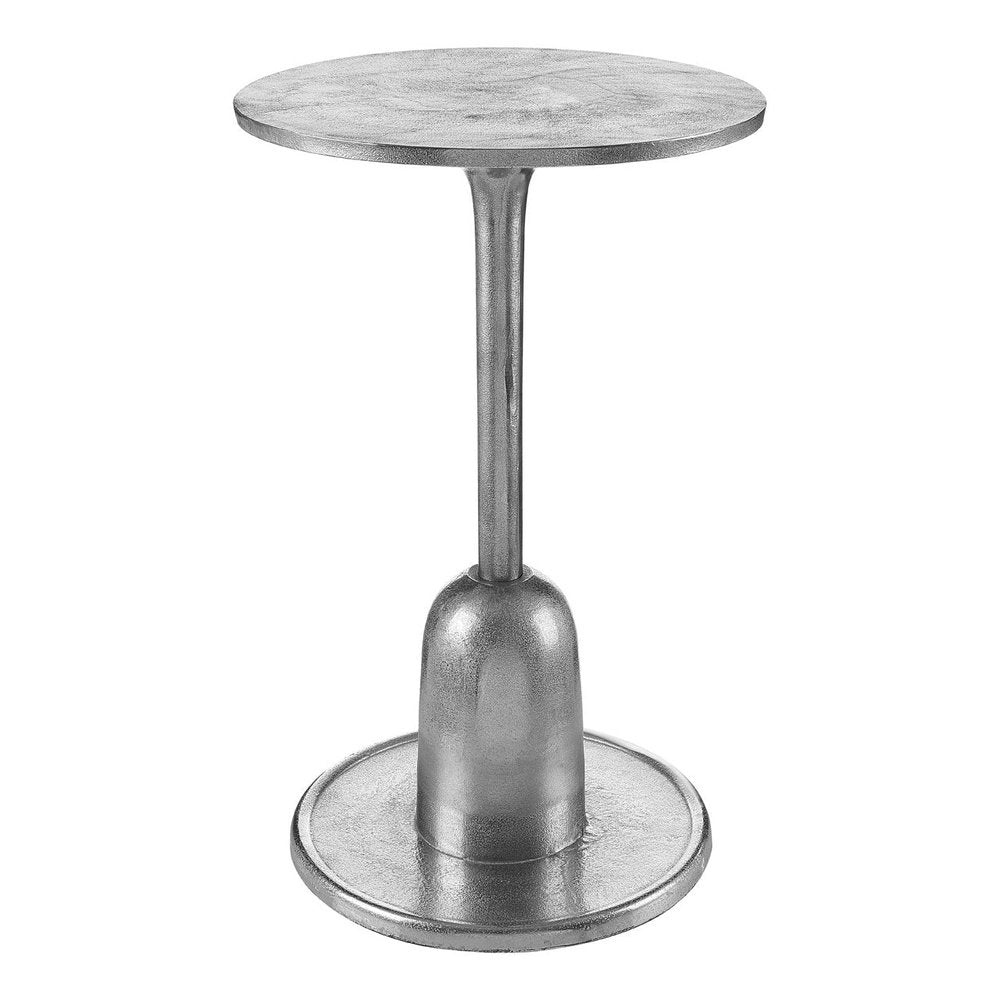 Product photograph of Olivia S Hayley Side Table In Silver from Olivia's