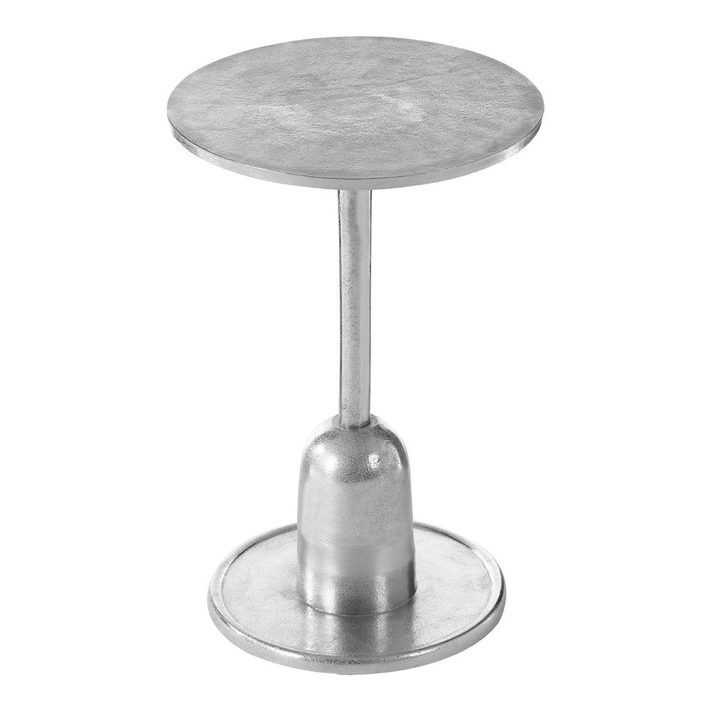 Product photograph of Olivia S Hayley Side Table In Silver from Olivia's.