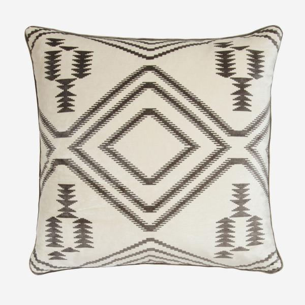 Andrew Martin Navaho Grey Cushion Outlet