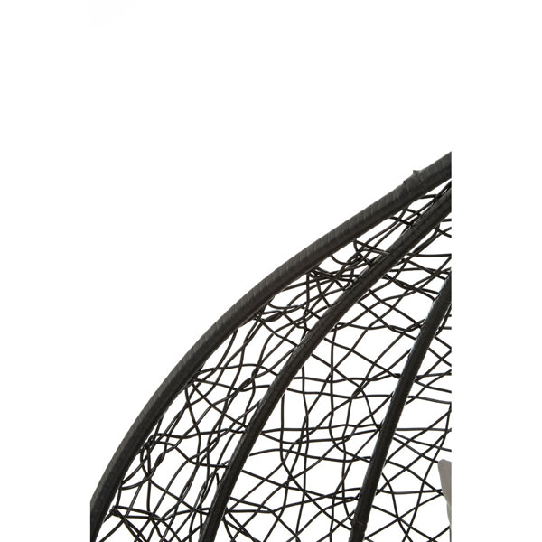 Product photograph of Olivia S Outdoor Hanging Chair Black from Olivia's.
