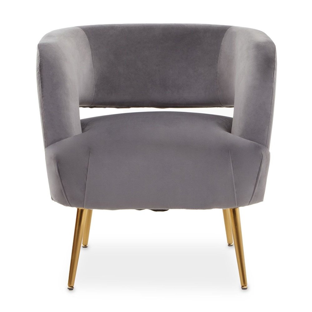 Product photograph of Olivia S Larissa Grey Chair from Olivia's