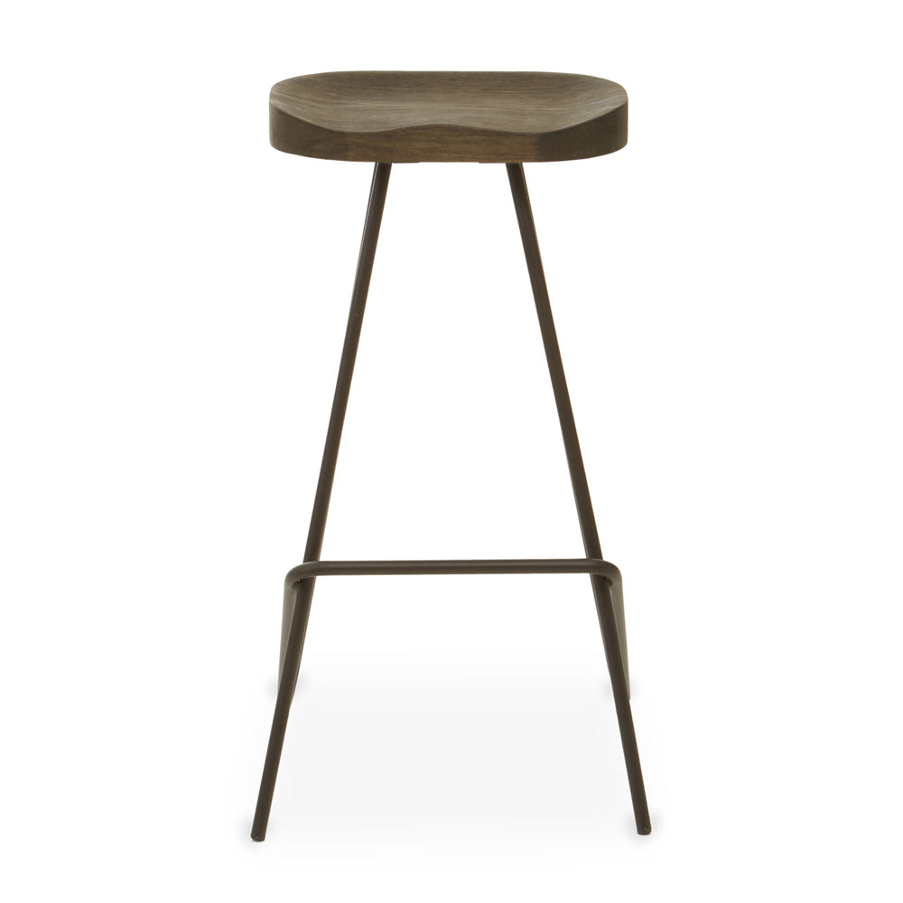 Olivias Soft Industrial Collection Distinct Bar Stool