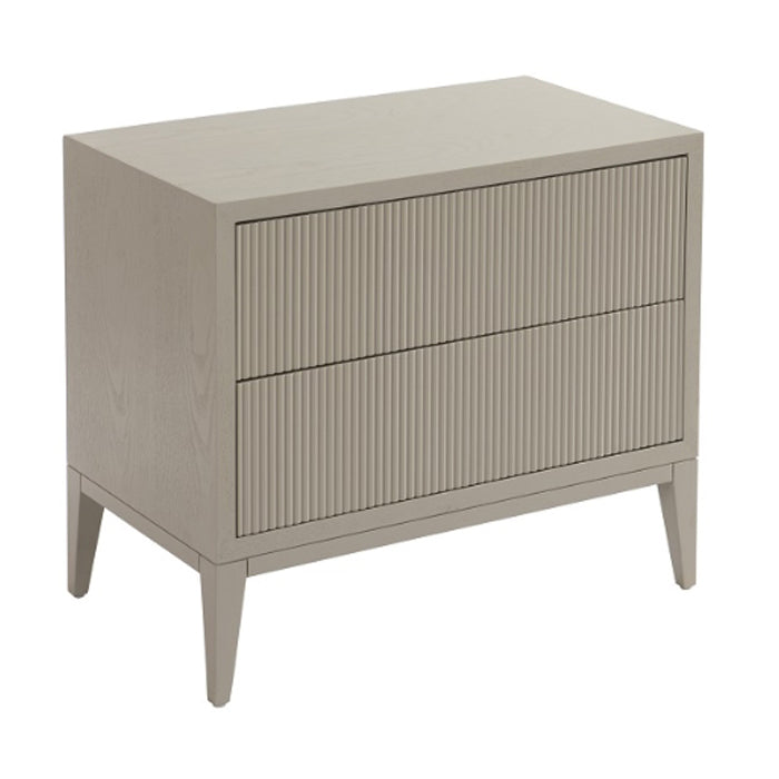 Rv Astley Amur Bedside Cabinet Wide Ceramic Grey