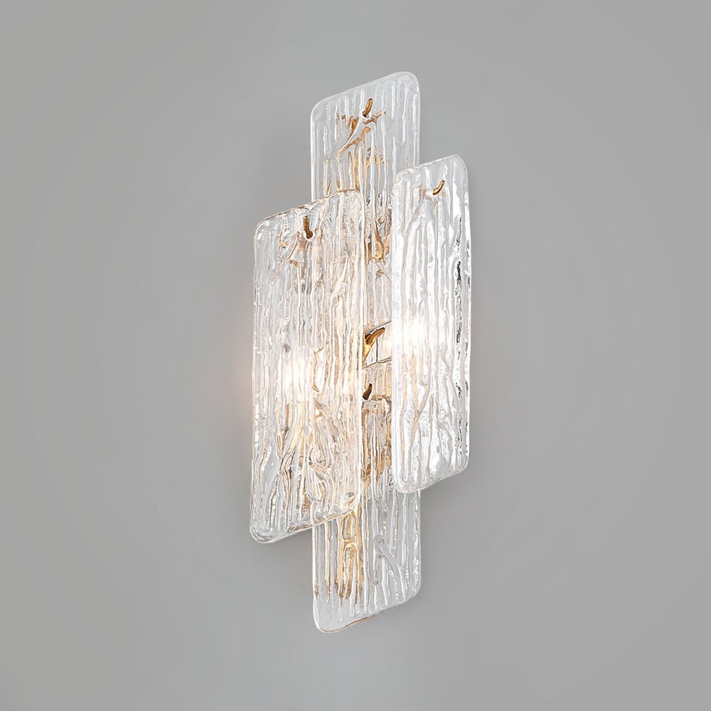Product photograph of Hudson Valley Lighting Piemonte Copper Base And Handmade Clear Shade 2 Wall Light from Olivia's.