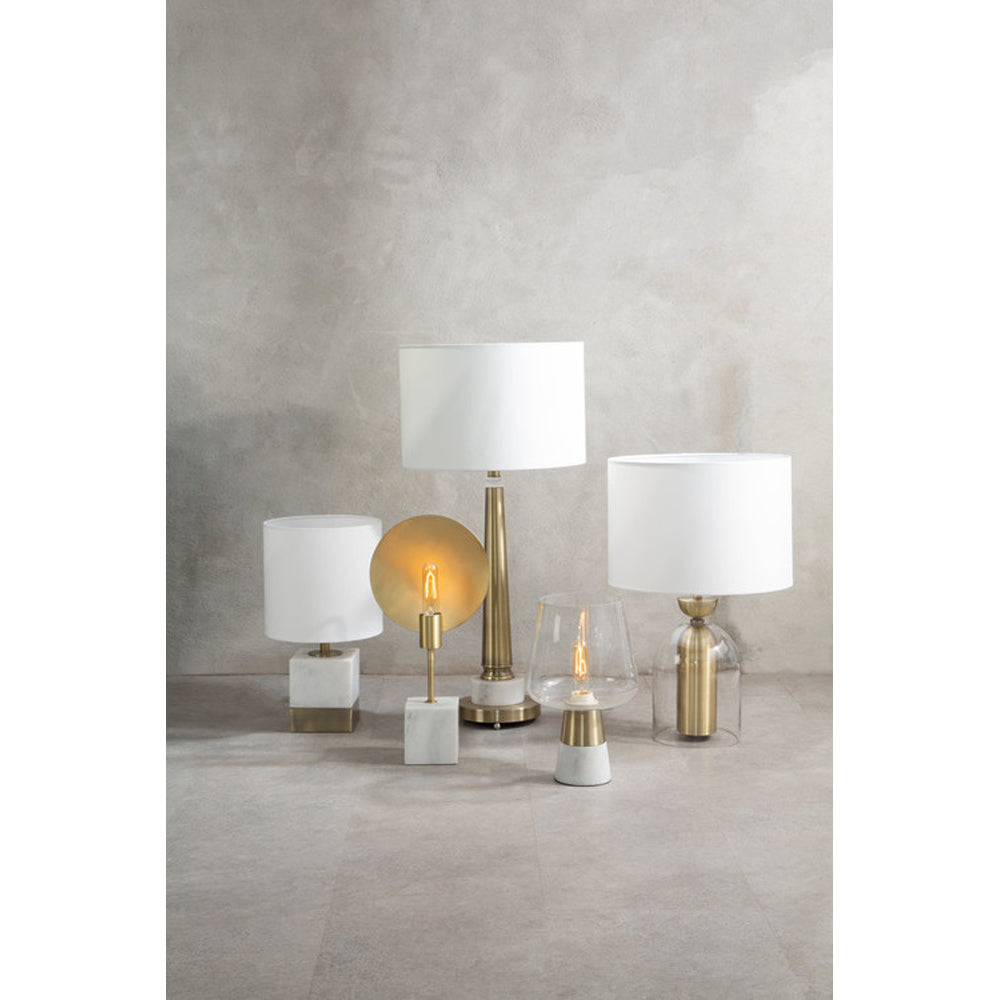 Product photograph of Olivia S Boutique Hotel Collection - Lamp With White Marble Base from Olivia's.