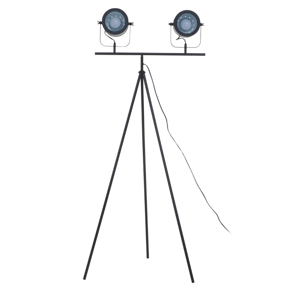 Product photograph of Olivia S Soft Industrial Collection - Sutton Two Spotlight Tripod from Olivia's.