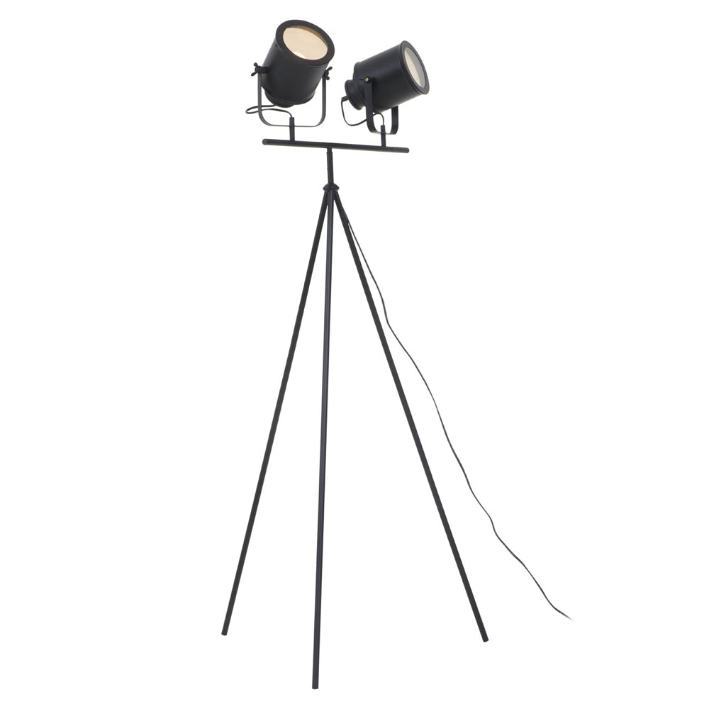 Product photograph of Olivia S Soft Industrial Collection - Sutton Two Spotlight Tripod from Olivia's.