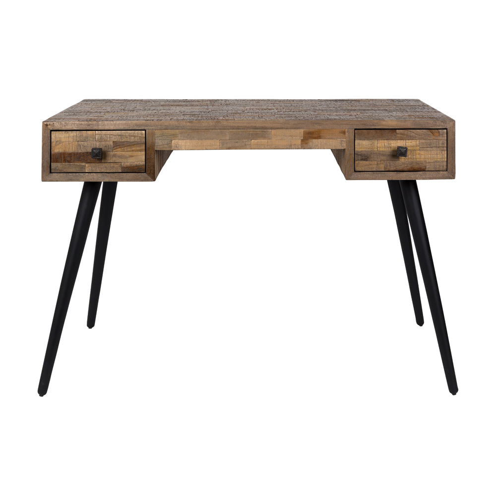 Product photograph of Olivia S Nordic Living Collection Lee Desk Table In Brown from Olivia's