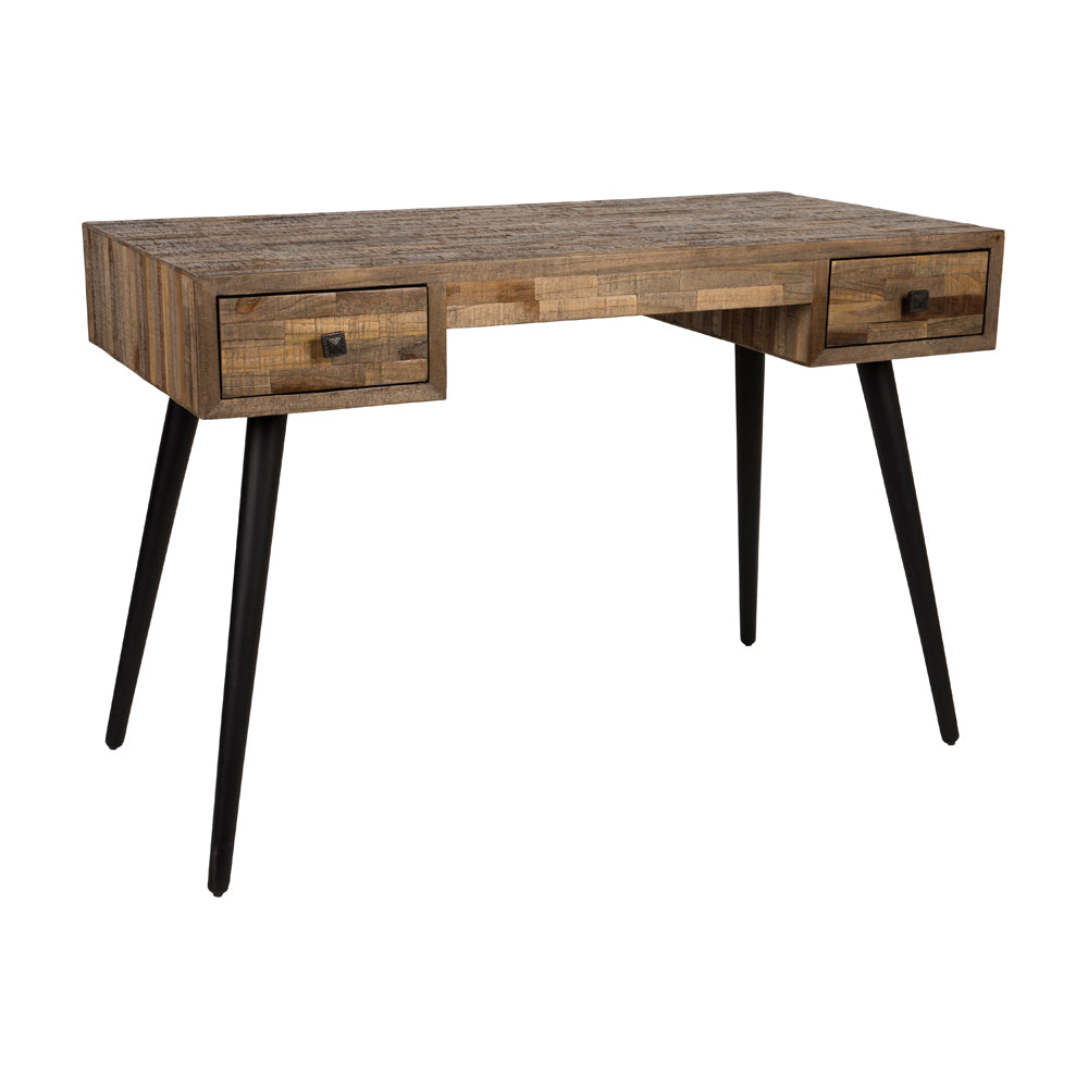 Product photograph of Olivia S Nordic Living Collection Lee Desk Table In Brown from Olivia's.