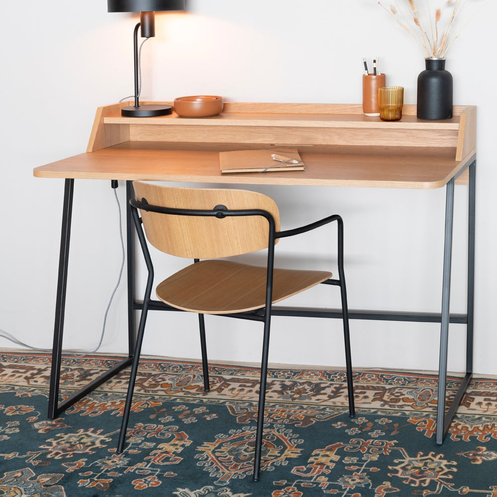 Product photograph of Olivia S Nordic Living Collection Georgia Desk Table In Natural from Olivia's.