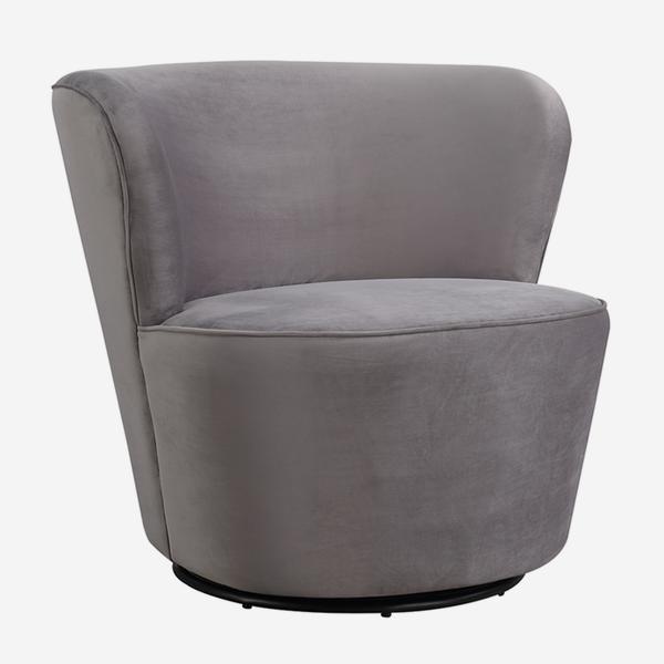 Product photograph of Andrew Martin Dorothy Occasional Chair Grey from Olivia's