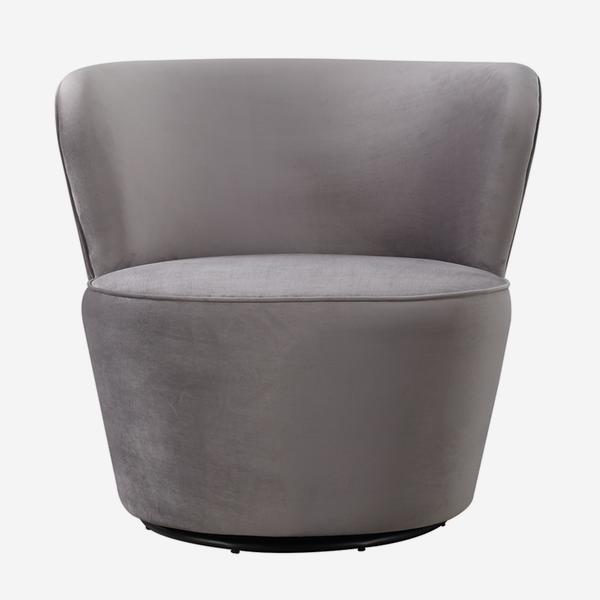 Product photograph of Andrew Martin Dorothy Occasional Chair Grey from Olivia's.