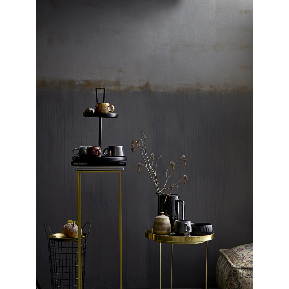 Product photograph of Bloomingville Pretty Gold Side Table from Olivia's.