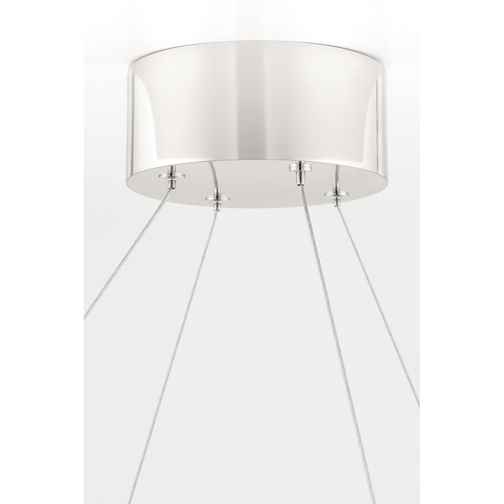 Product photograph of Hudson Valley Lighting Tribeca Gold Base Pendant from Olivia's.