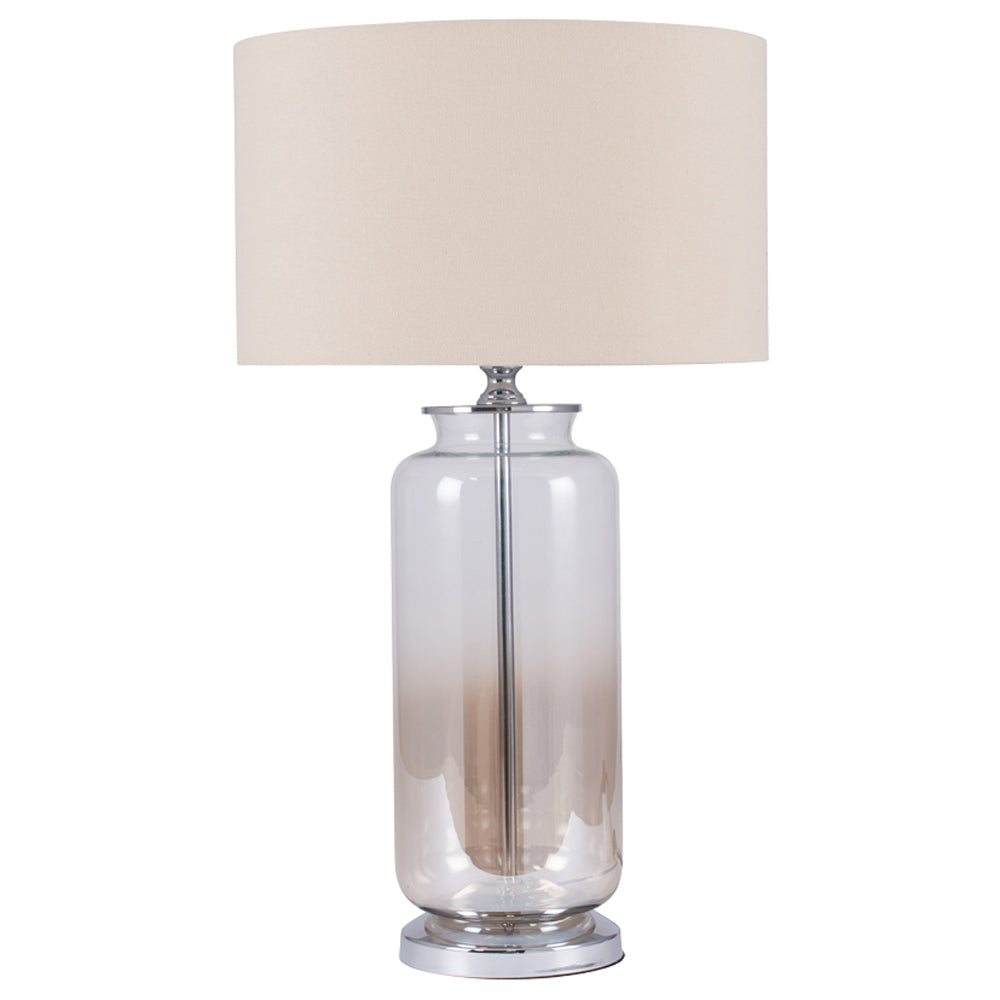 Product photograph of Olivia S Venice Table Lamp In Lustre Ombre Glass from Olivia's