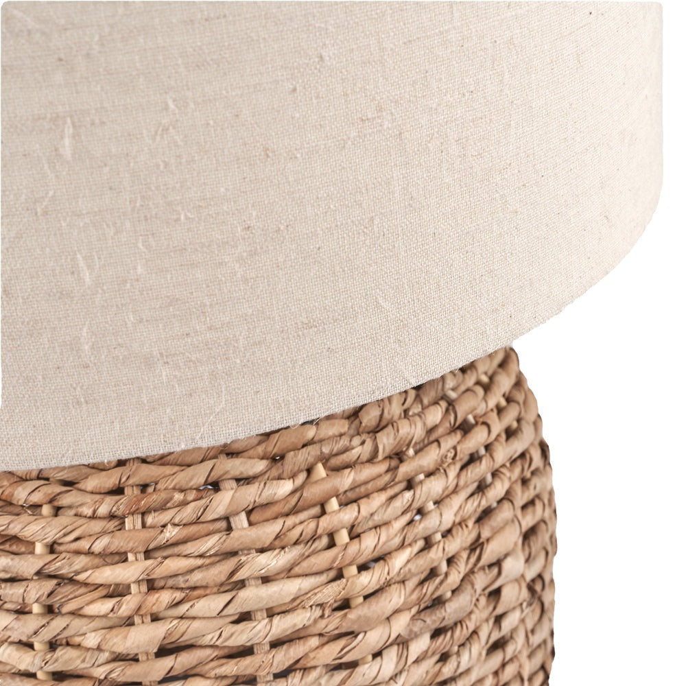 Product photograph of Olivia S Pheobe Small Natural Woven Table Lamp from Olivia's.