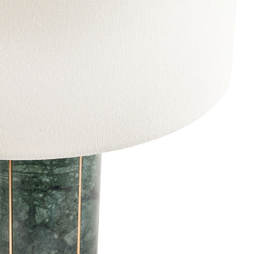 Product photograph of Olivia S Naples Marble And Gold Metal Tall Table Lamp In Green from Olivia's.