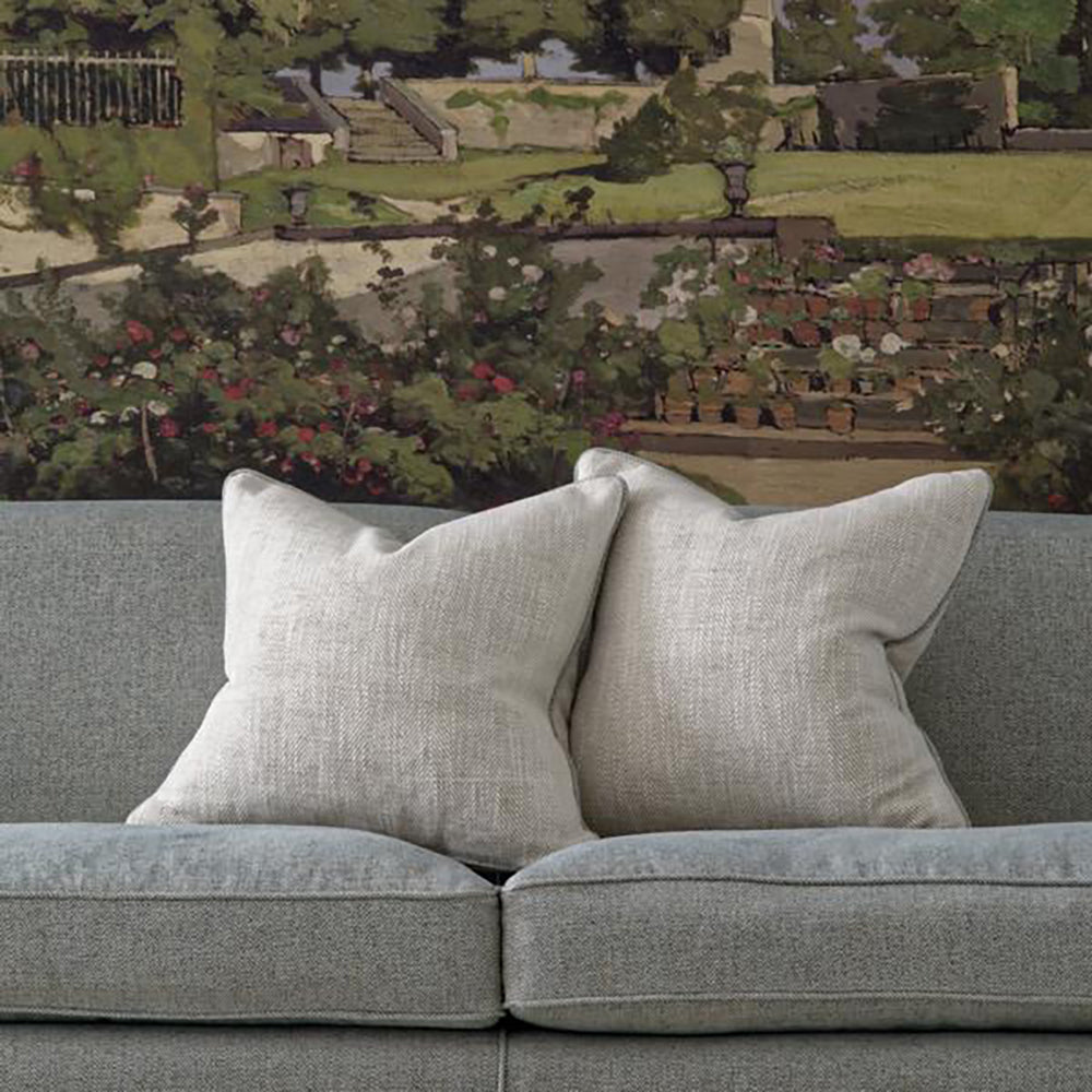 Product photograph of Andrew Martin Summit Cushion Linen Paraggi Muscari from Olivia's.