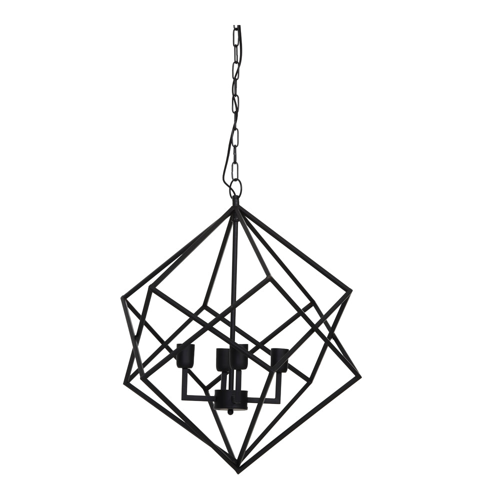 Light Living Drizella Pendant Matt Black