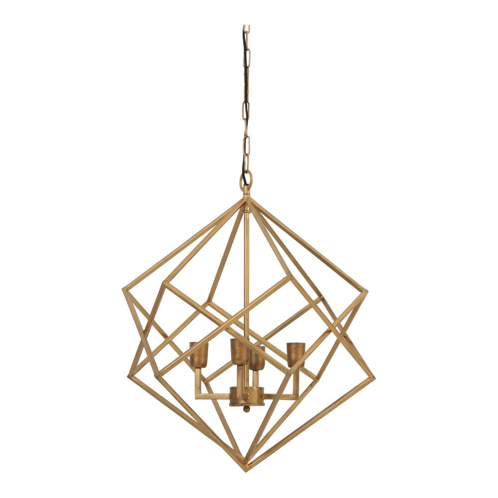 Light Living Drizella 4 Lamp Pendant Gold