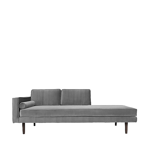Product photograph of Broste Copenhagen Wind Chaise Longue Drizzle from Olivia's