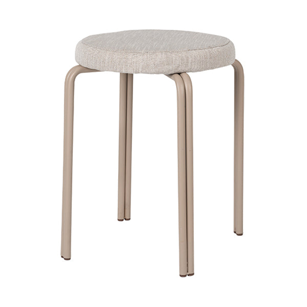 Product photograph of Broste Copenhagen Set Of 2 Oda Bar Stools In Warm Grey from Olivia's
