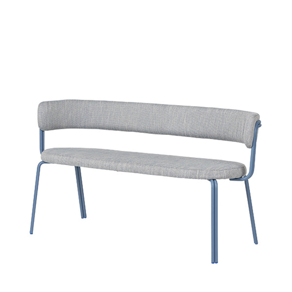 Product photograph of Broste Copenhagen Oda Bench Blue from Olivia's