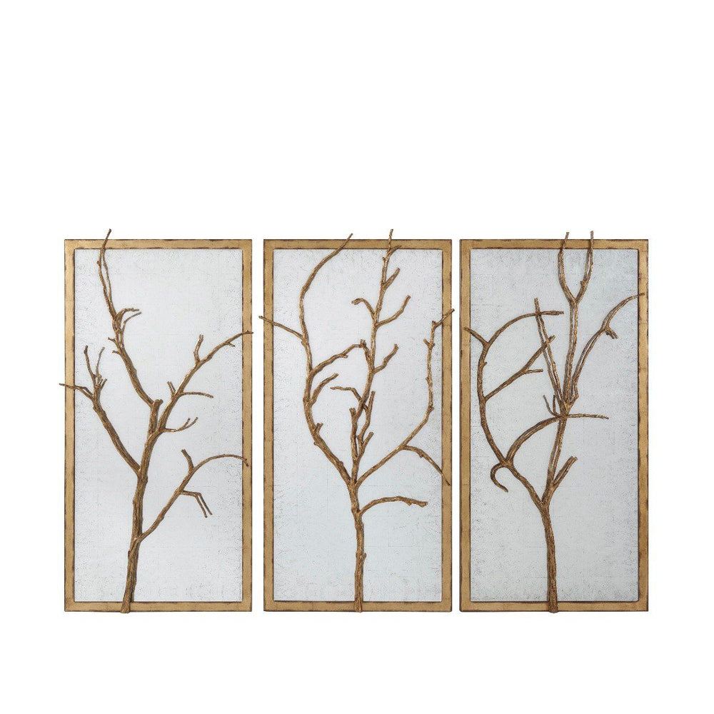 Product photograph of Ta Studio Theodore Alexander Wall Mirror Gilt from Olivia's