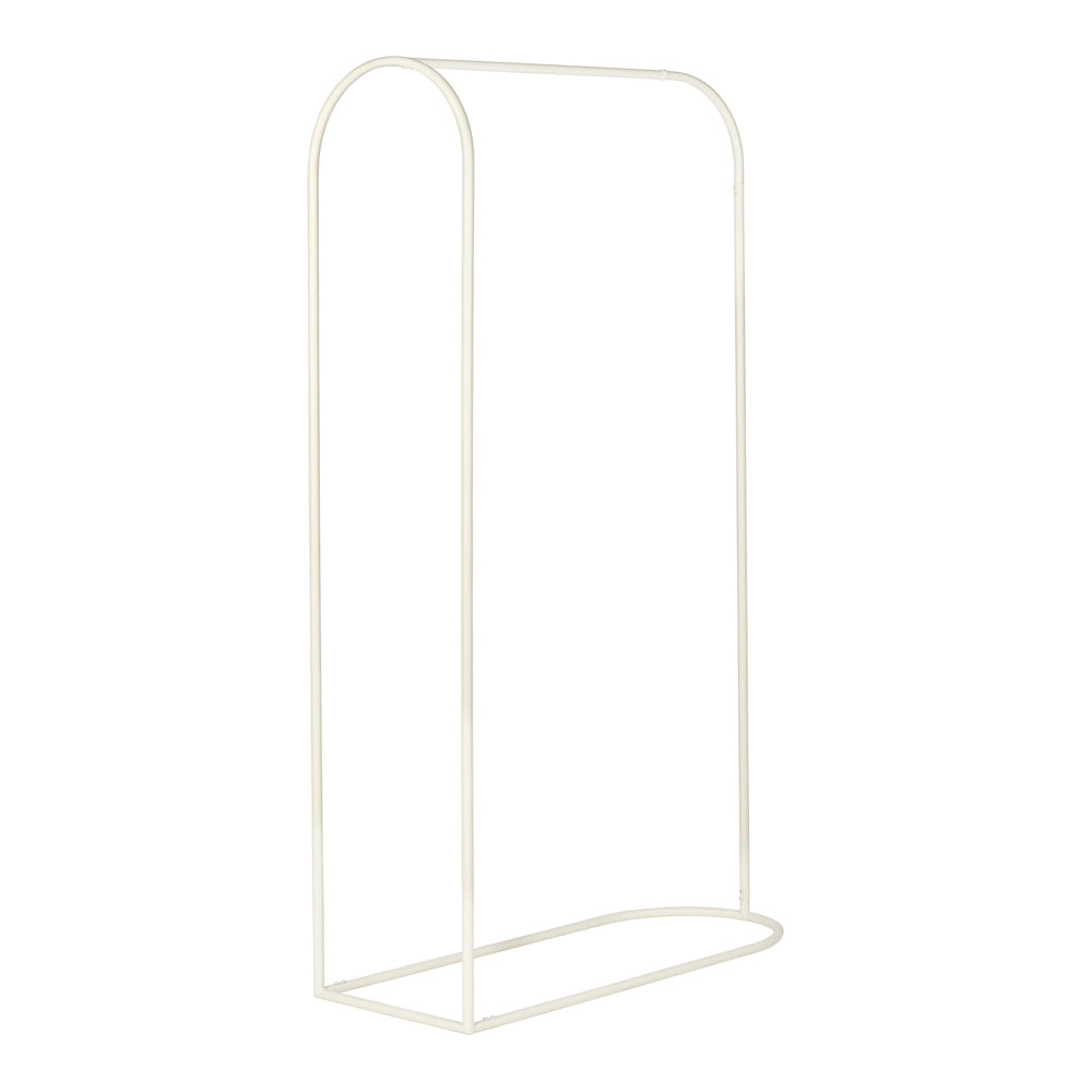 Product photograph of Broste Copenhagen Archie Coat Rack In White from Olivia's