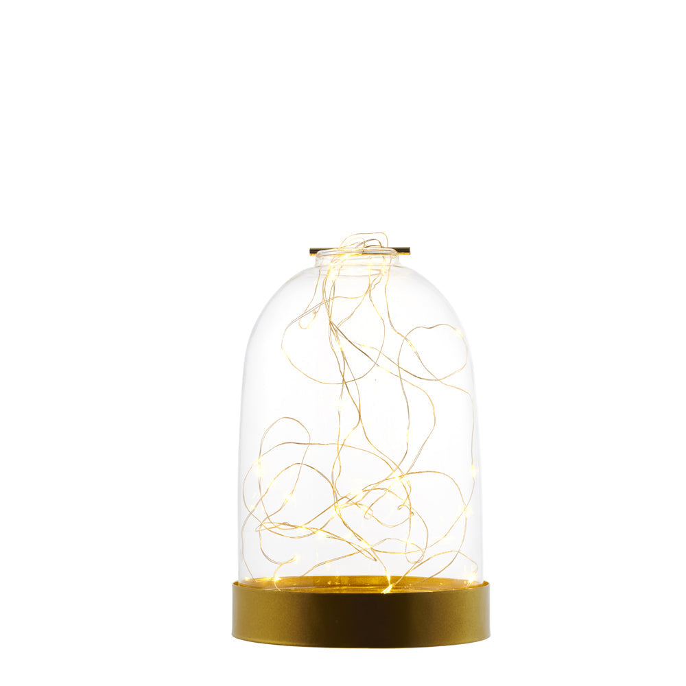 Product photograph of Bianca Dome Gold Small Outlet Small from Olivia's.