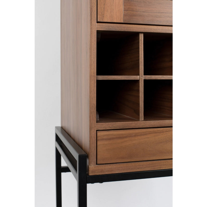 Product photograph of Zuiver Travis Walnut Cabinet Walnut from Olivia's.