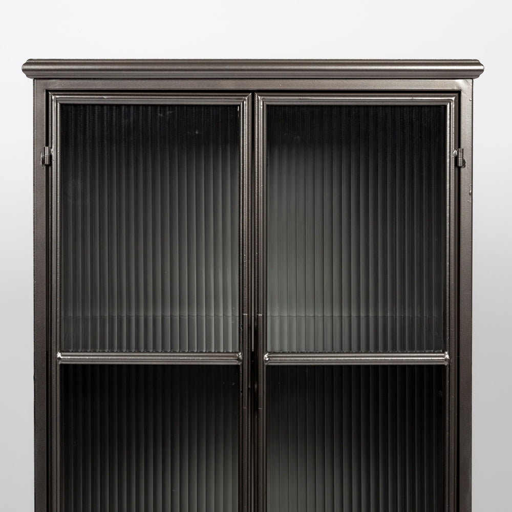 Product photograph of Olivia S Nordic Living Collection Jim Cabinet In Black from Olivia's.