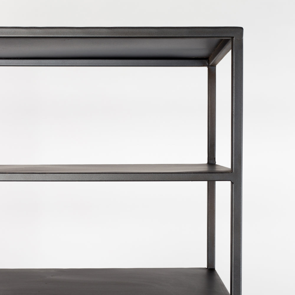 Product photograph of Olivia S Nordic Living Collection - Selena Shelf In Wood from Olivia's.