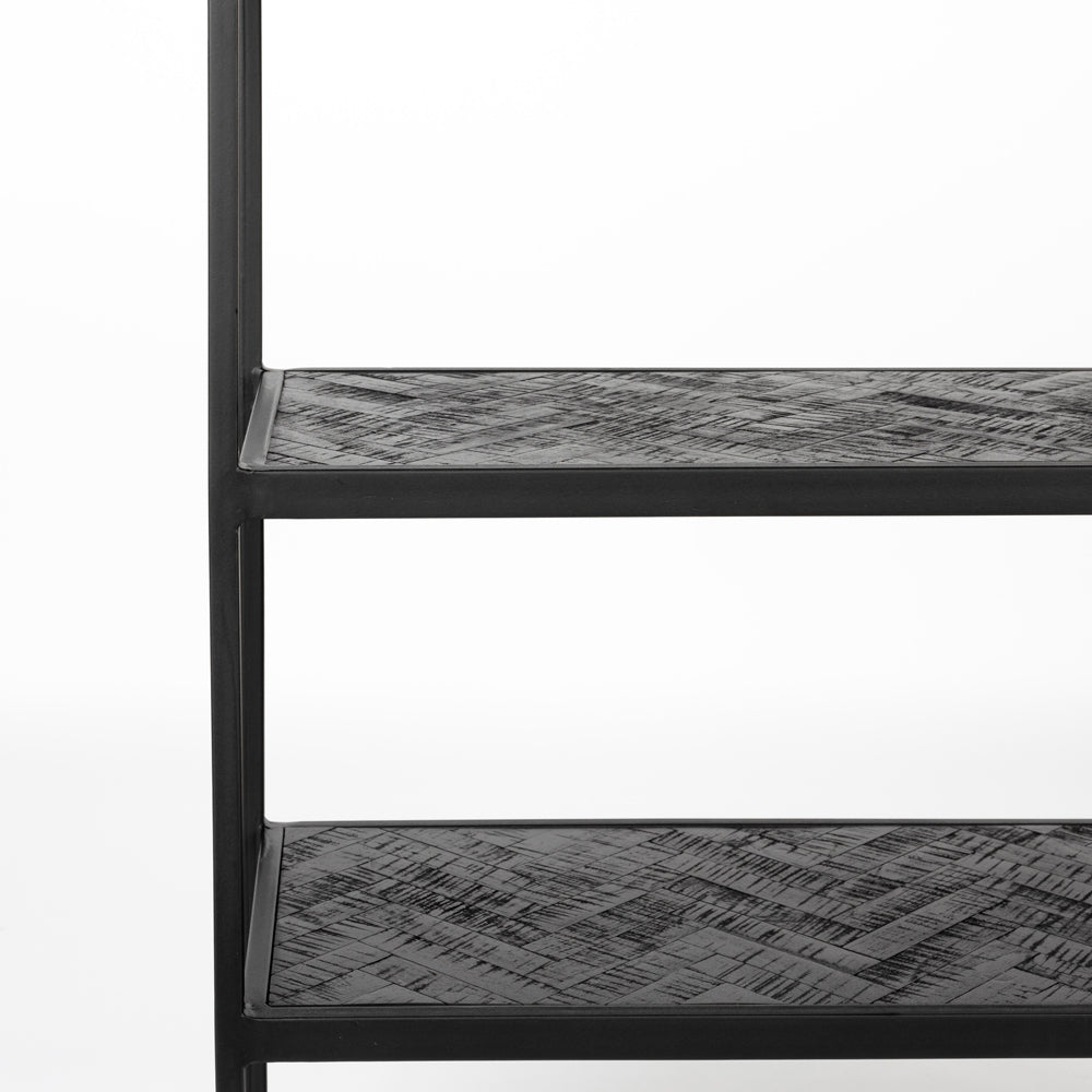 Product photograph of Olivia S Nordic Living Collection Parkes Shelf In Black from Olivia's.