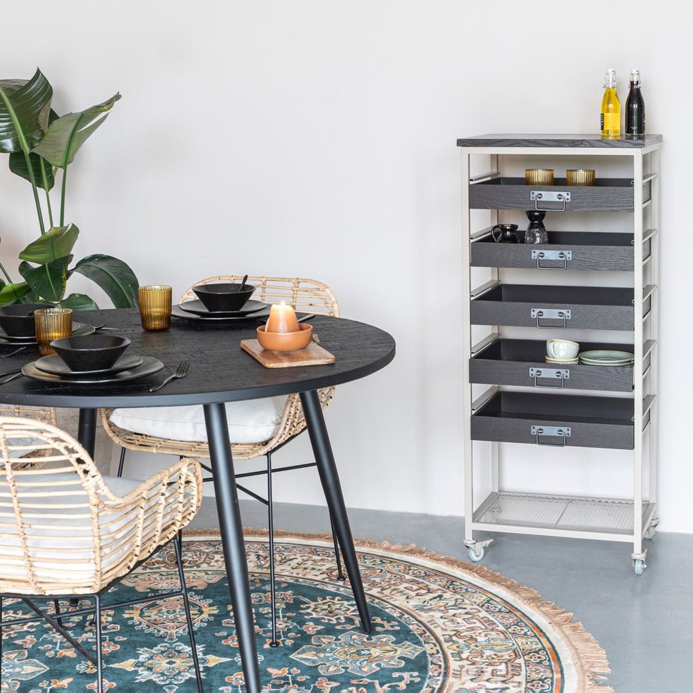 Product photograph of Olivia S Nordic Living Collection Blot Shelving Unit Small from Olivia's.