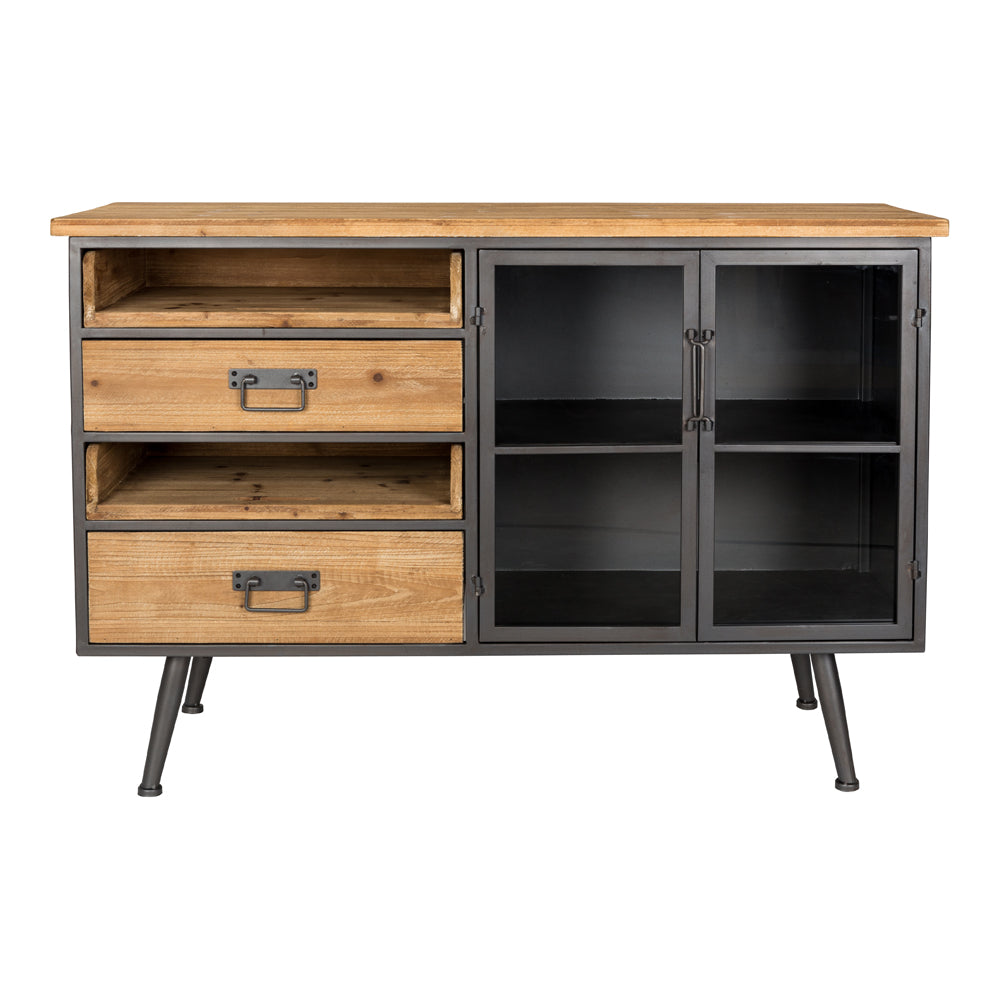Product photograph of Olivia S Nordic Living Collection - Dana Sideboard In Brown from Olivia's