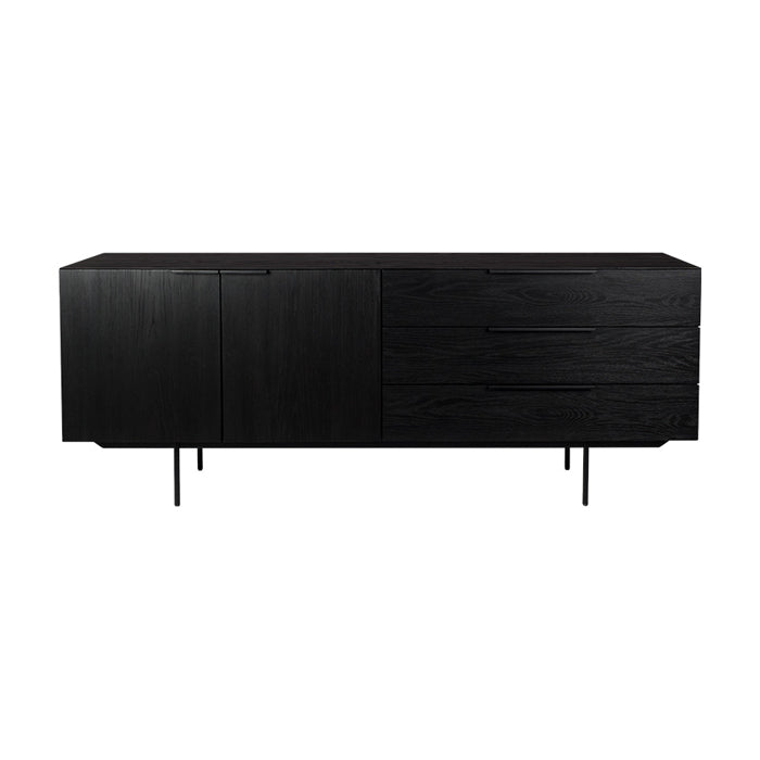 Product photograph of Zuiver Travis Sideboard Black from Olivia's